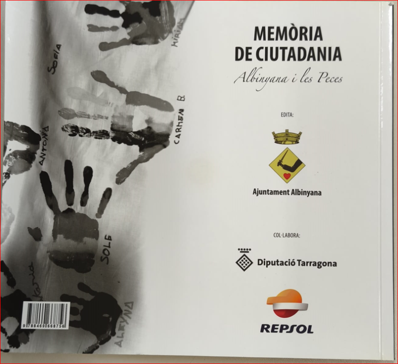 Memòria de Ciutadania: Albinyana i les Peces