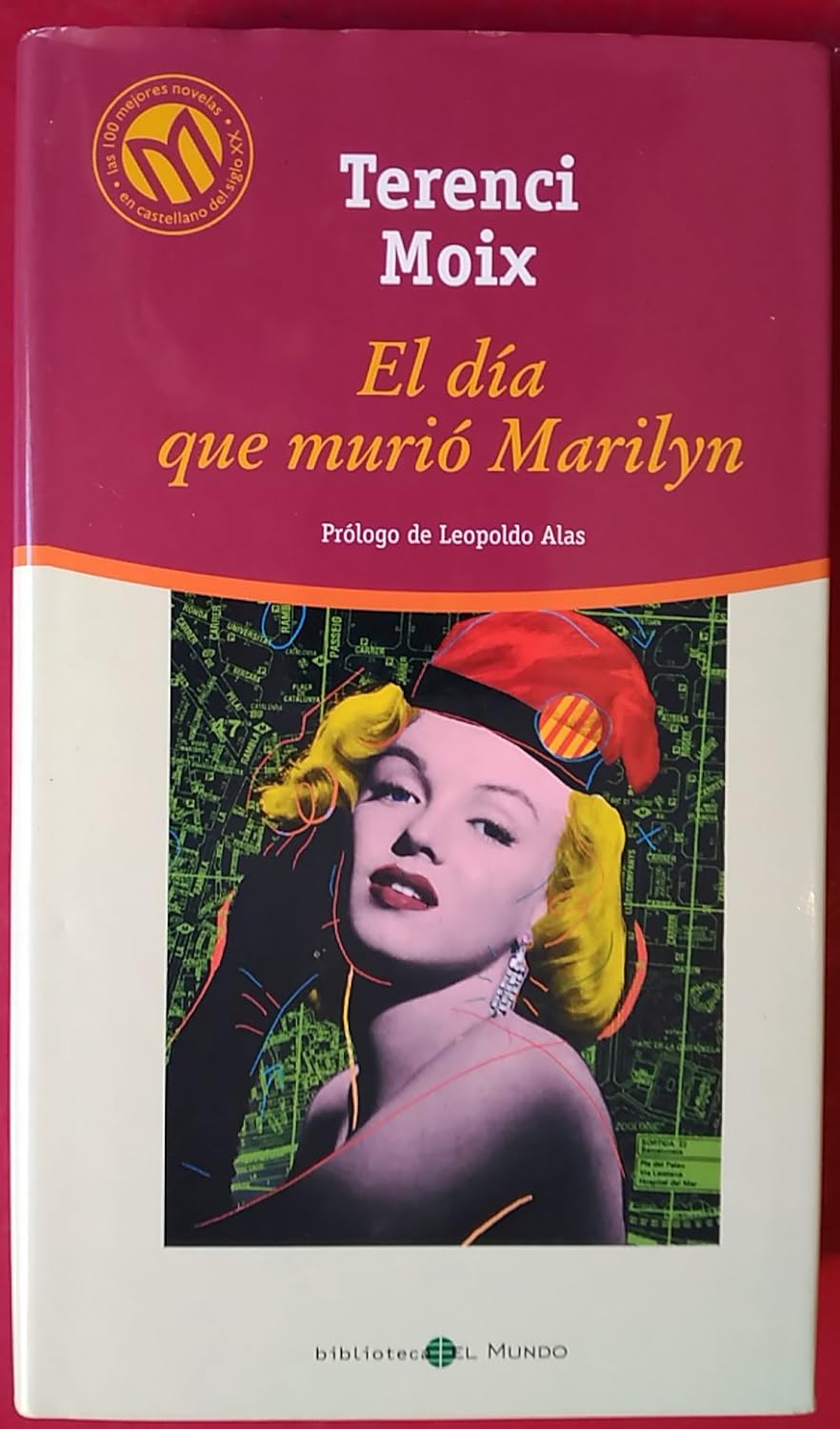 Portada del llibre "El Día que murió Marilyn" de Terenci Moix